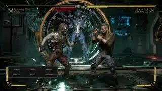 Kabal's low hook grab krushing blow set up