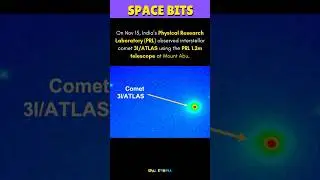 India&rsquo;s PRL captures interstellar comet 3I/ATLAS from Mount Abu! 🌠🔭 | #spaceupdates #spacenews