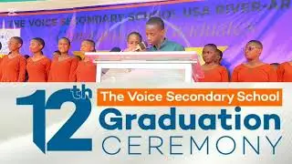 Lisala Kwa Mgeni Rasmi Kwa wanafunzi wa Shule ya secondary The Voice 