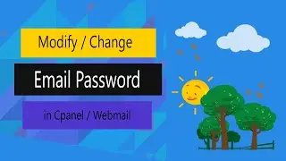 Change or Modify cPanel Email password