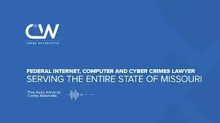 Federal Internet, Computer, and Cyber Crimes Lawyer in Missouri