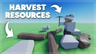 Roblox Resource Harvesting System Showcase
