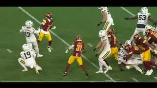 Deatrich Wise LEG INJURY (Carted Off) | Washington Commanders vs Green Bay Packers TNF