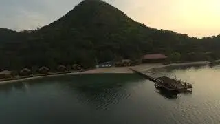 El Rio Y Mar resort Coron Palawan Philippines drone video.