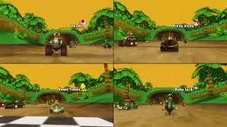 Mario Kart Wii ✦ 4 Players #548 (3 Tracks) Mirror