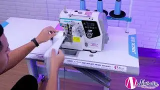 Máquina de Costura Overlock Industrial Jack - C7 Urus - Inteligência Artificial