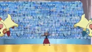 Plusle and Minun's cheer routine!
