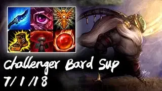 Challenger Bard Support vs Braum | Korea High Elo Replays