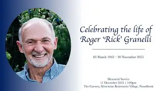 LIVE BROADCAST - MEMORIAL SERVICE OF ROGER 
