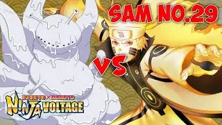 SOLO.!! Naruto Uzumaki (Nine Tails Cakra Mode) Vs Rokubi (Six Tails) || NxB NV