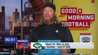 GMFB Speed Preview Of Jets vs. Bills with Nick Mangold | The New York Jets | NFL