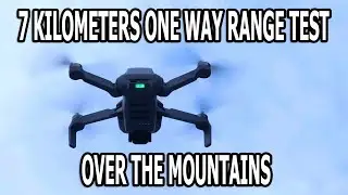 DJIMini2 MOD Battery | 7 Kilometers One Way High Elevation Range Test | 3,360 MAH