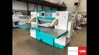 Used Perfecta 115 TVC guillotine   paper cutting machine for sale   Gab Supplies Ltd   2001