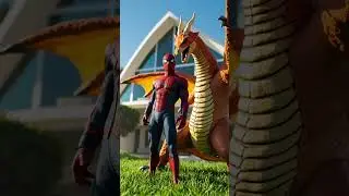 🔥 Spiderman & Charizard vs Deadpool: Diamonds, Destruction, and an Epic Showdown #spiderman #shots