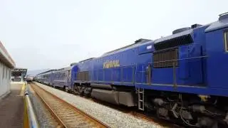 태화강역 해랑열차 출발(RDC교행)[Korail]