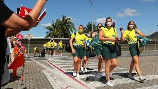 Australian Olympians depart for Tokyo ahead of Opening Ceremony