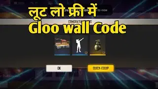 Gloo wall skin code free fire !! Gloo wall redeem code - Divine Gaming