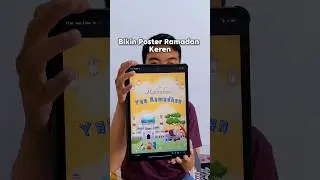Redmi Pad Pro dipakai buat desain canva
