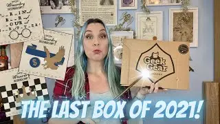 Geek Gear wizardry unboxing December | HARRY POTTER