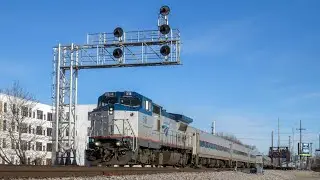 AMTK 518 leads 332 on the Canadian Pacific C&M Subdivision|3/2/25