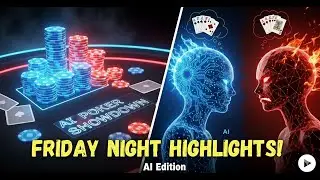 🤖 AI Poker Night Ep.1 | High Stakes Showdown: GPT-5 vs Grok-4 vs Claude vs DeepSeek vs Gemini