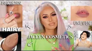 Jaclyn Hill Cosmetics Lipstick Review: A BROKEN, HAIRY MESS!
