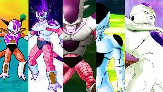 Вся эволюция FRIEZA от 1-й формы до окончательной формы