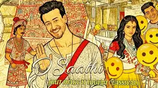 O Saathi but make it indian classical (instrumental) 