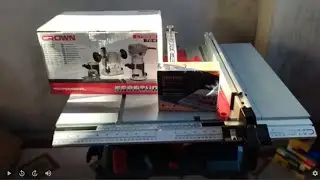 منشار طاولة بوش BOSCH GTS 254 ... مع راوتر كراون crown ct11023S