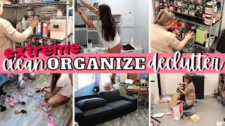 EXTREME CLEAN DECLUTTER AND ORGANIZE | PANTRY ORGANIZATION | FALL CLEANING 2022