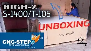 CNC-STEP | Unboxing CNC Fr&auml;se - Auspacken / Anschlie&szlig;en / Inbetriebnahme - Teil 1