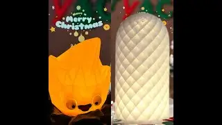 Christmas Atmosphere Light and Night Light 3D printing DIY Kit Collection LED Light MH001