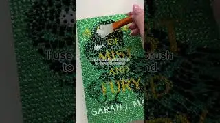 Book Bedazzling Tips with Sparkling Gems #bookish #DIY #gemart