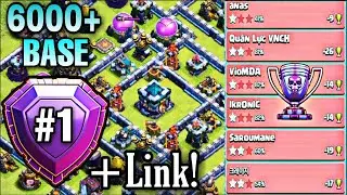 TH13 LEGEND LEAGUE TROPHY BASE WITH LINK REPLAYS | TH13 TROPHY BASE 2020 LEGEND - Clash with kvn