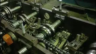 Stainless steel C - type roll forming machine without pole change Hand-operated C purlin machine