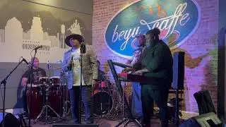 Marcel Anderson performing 