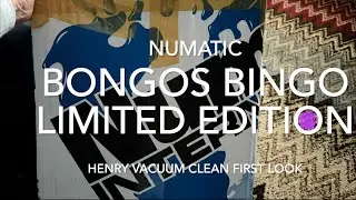 Numatic Bongos Bingo Limited Edition Henry Vacuum Cleaner First look