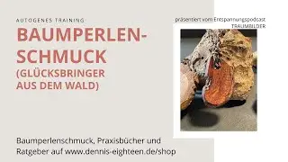 Holzschmuck aus Baumperlen I Gl&uuml;cksbringer I