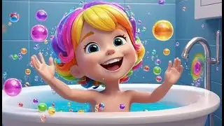 Splish, Splash, A Rainbow Bath | Bath Time Song for Kids | Nursery Rhymes and Baby Songs