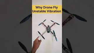 Why Drone Fly Unstable Vibration Problem #shorts