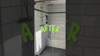Spa bathroom before and after transformation