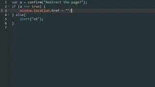 JavaScript - Redirect Page