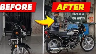 Splendor Before and after modification😱 | Number plate lwaiyaan✅ #splendor2026 #hero #trending 
