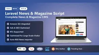 ONNO - Laravel #News & #Magazine Script Free Download || News Magazine PHP Script Free Download