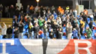 Doping i oprawa kibiców Wisły Puławy na meczu z Piastem Gliwice (1/16 PP)