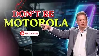 Don't Be Motorola - What Happens When Legacy Gets in the Way of Disruption?