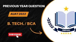 4 - Year B. Tech. & BCA || AUAT 2024 || Aliah University || Kolkata