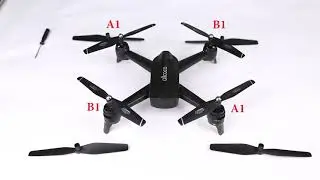 ALLCACA RC Drone 6-axis Gyro Quadcopter Optical Flow Positioning Double 720P HD Cameras  360&deg; Flip