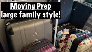 📦Moving Adventures!✈️ Large Family PCS to Guam🇬🇺Military family moving tips