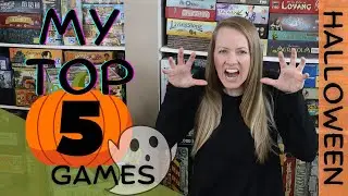 MY TOP 5 Halloween Games for a Horror-Themed Game Night!
